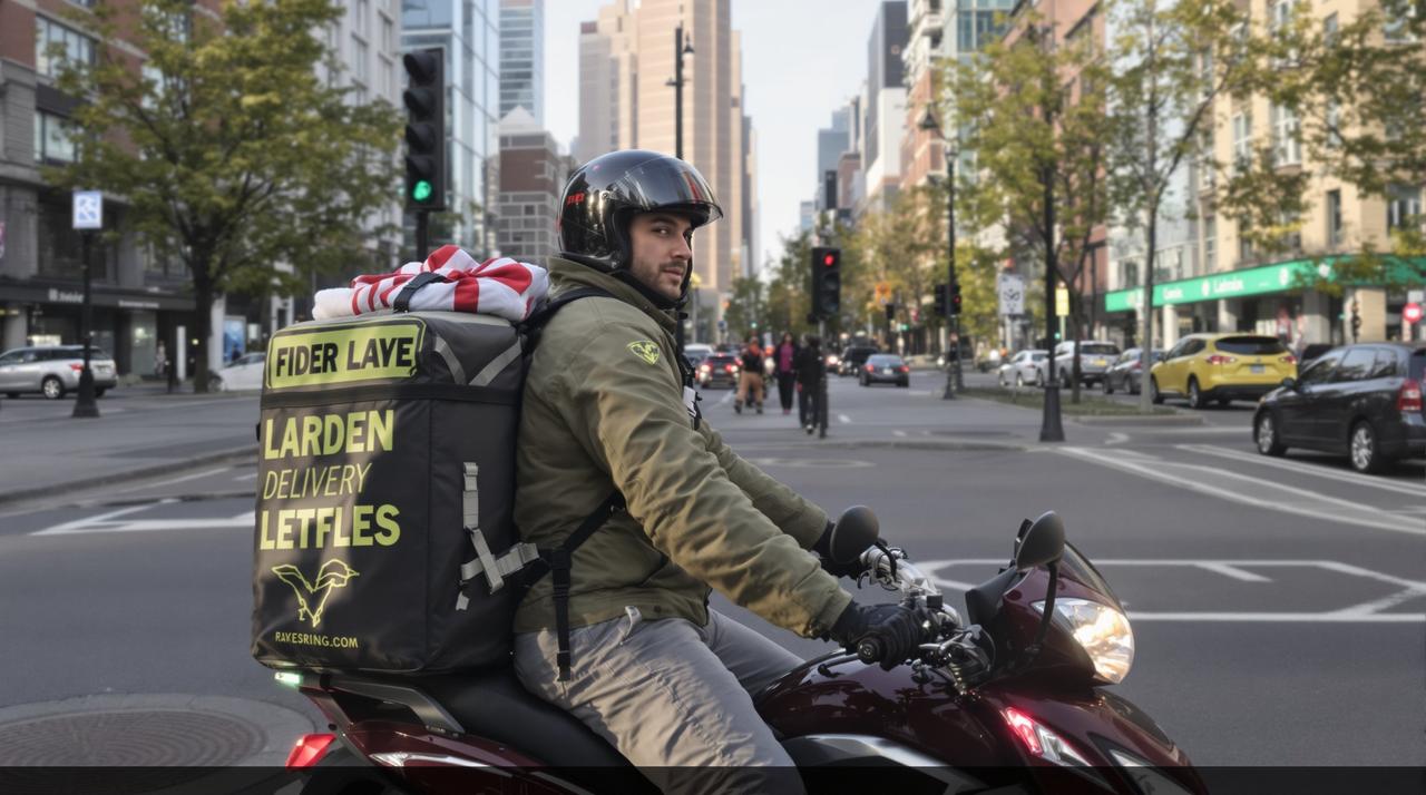 外卖小哥送餐途中救下轻生女子，获网友点赞